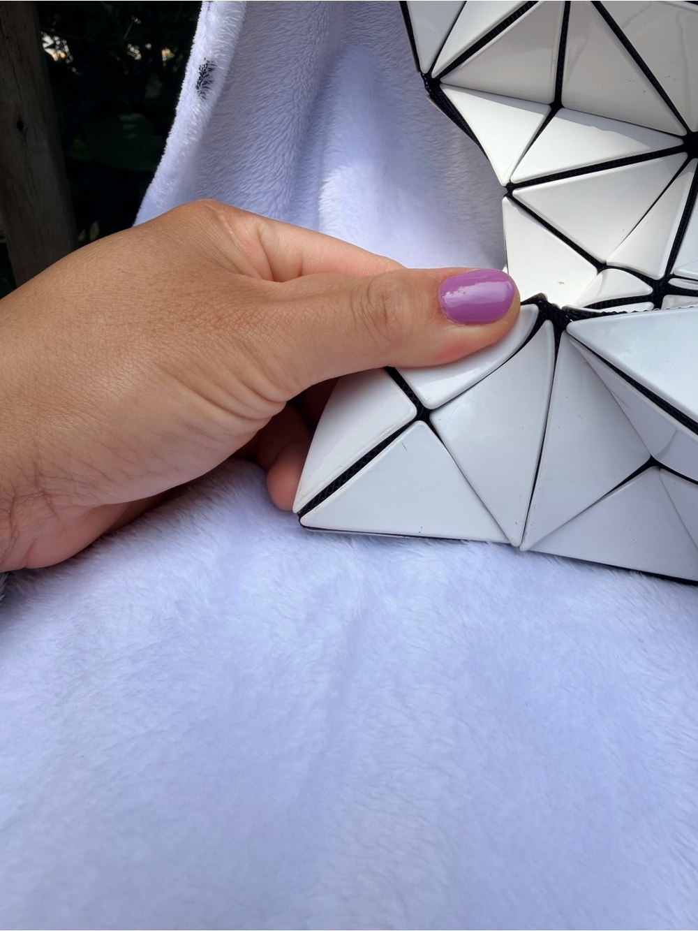 Authentic! Pre-loved ISSEY MIYAKE BAO BAO white - Picture 11 of 16